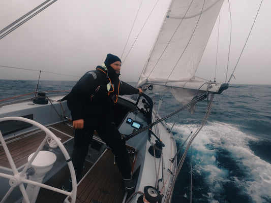 Sailing Across the North Sea in Winter: Erik Aanderaa