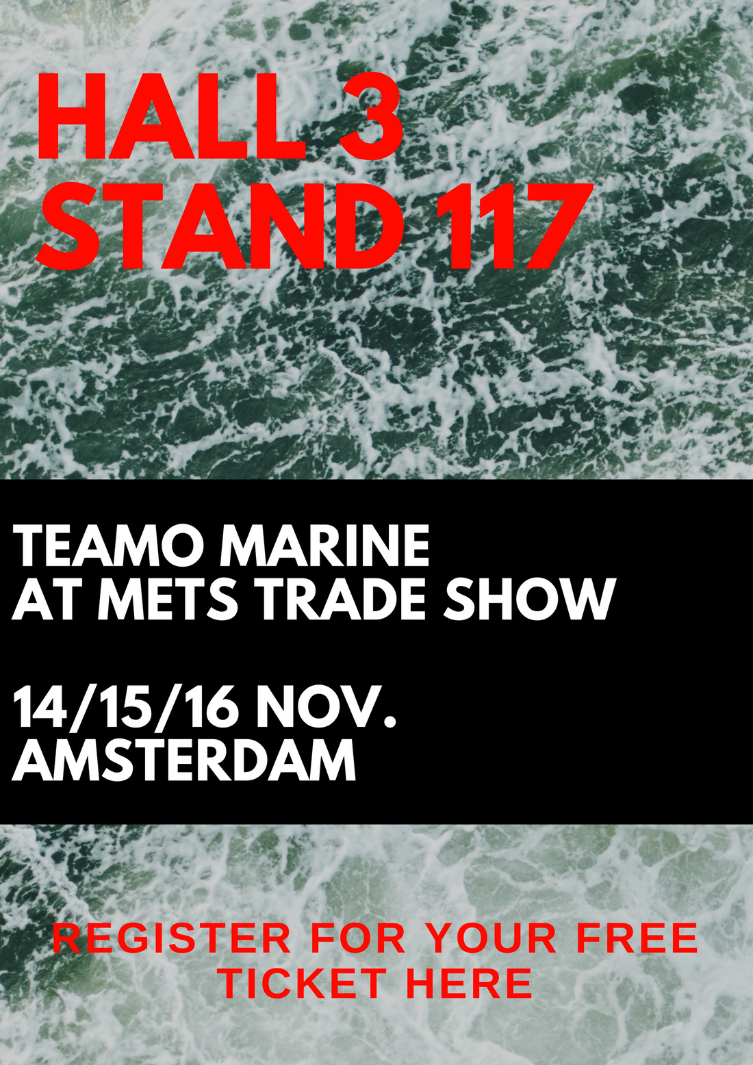 Register for your free tickets for METs Trade Show before November 6th!