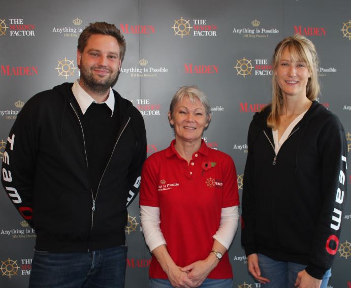 TeamO provides custom BackTow Lifejackets for Tracey Edwards' Maiden Project