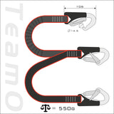 Triple Hook Safety Tether