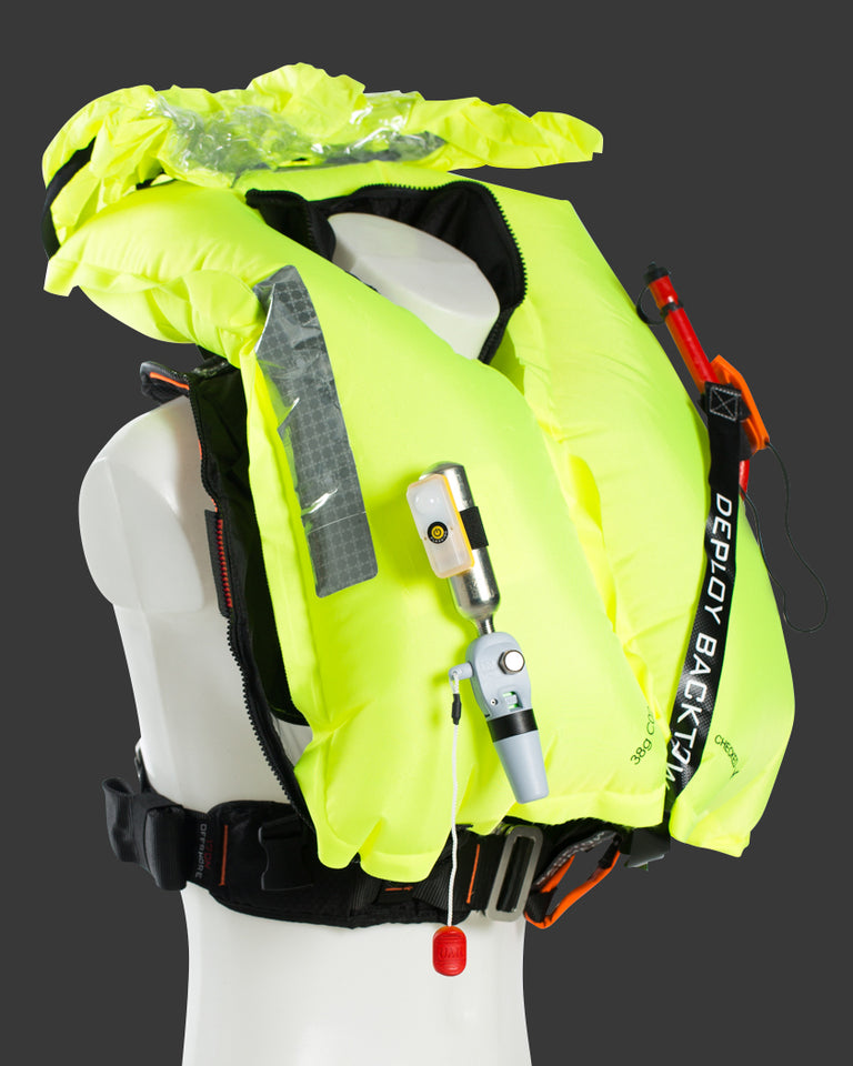 Home of the BackTow Lifejacket and Deckharness